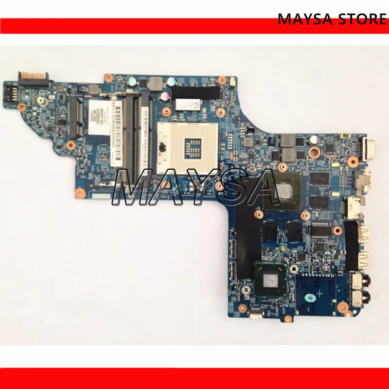 682037 001 501 DV7 7000 материнская плата 48.4ST10. 031 GT630 2G для HP ноутбука протестирована на