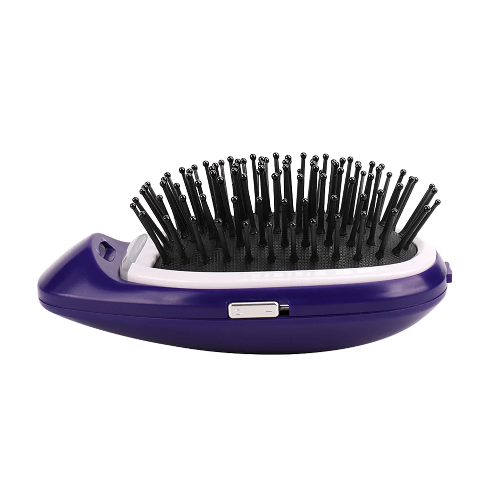 Портативная ионная вибрационная расческа для волос массажная Расческа укладки
