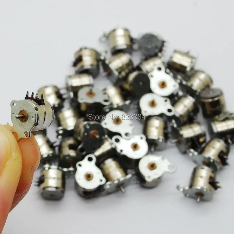 Оптовая продажа 100 шт. японский 4-проводной 2-фазный микро-шаговый двигатель Nidec