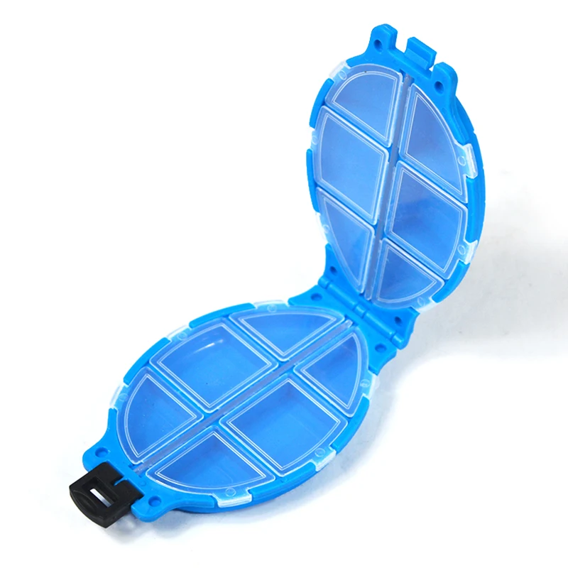 Новое поступление рыболовный контейнер в форме черепахи для приманки и крючков