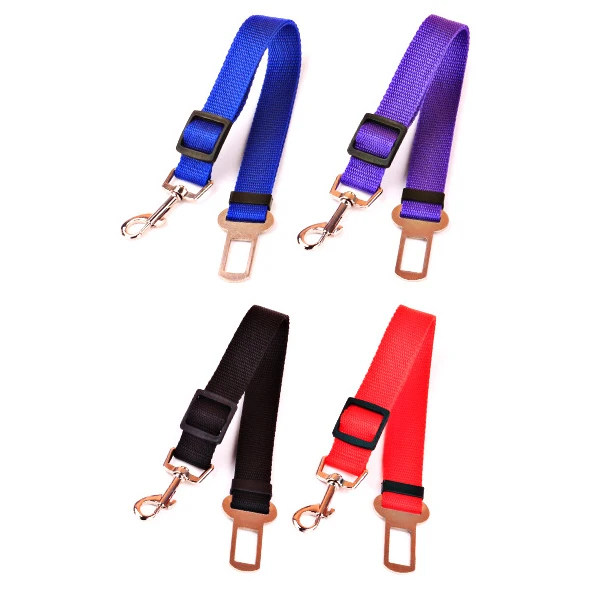 Ремень безопасности для кошки и собаки удобный регулируемый ремень поводок