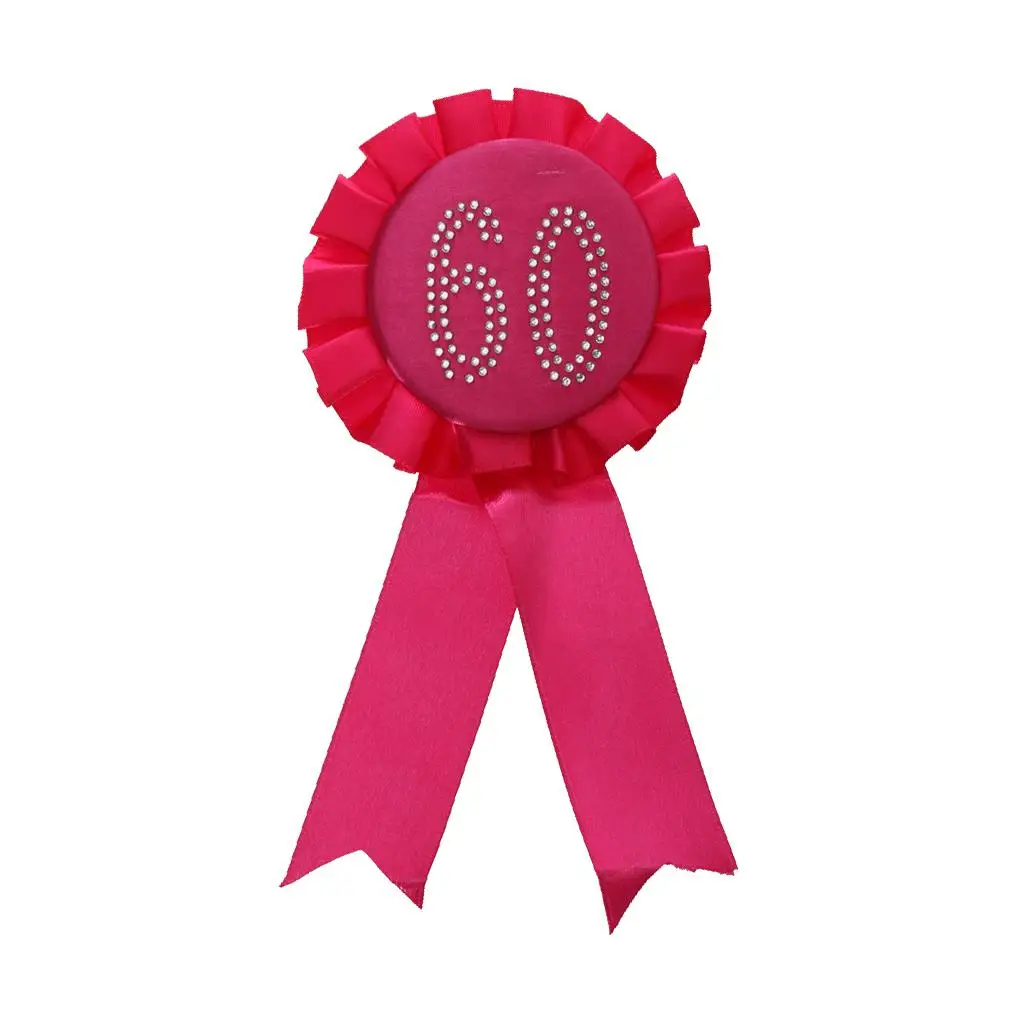 

Стразы со стразами в виде Розы, 60-летний атлас с розочками, украшение из ленты на день рождения, юбилей