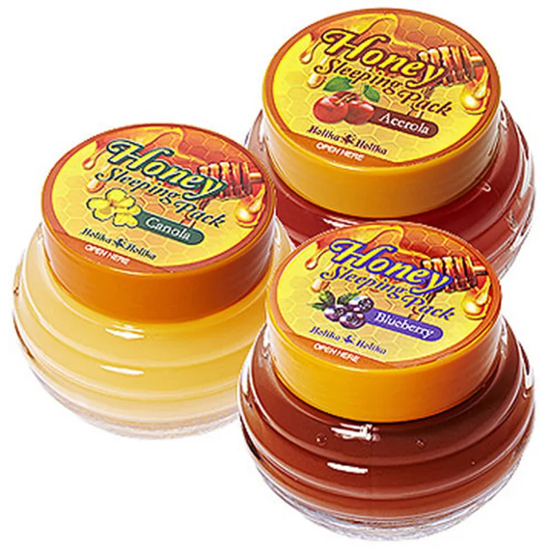 HOLIKA Honey sleeppack 90 мл маска для лица эссенция увлажняющая удаления угрей лечения акне