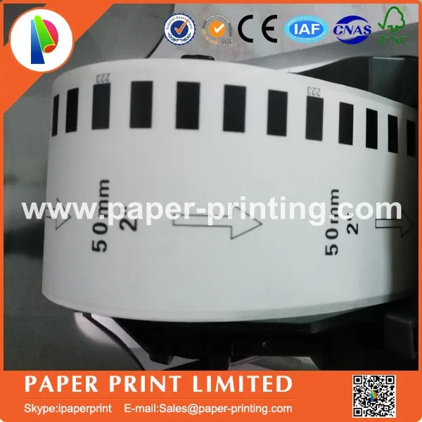 40Х рулонов Бесплатная доставка братец Совместимые Этикетки DK-22223 50x30 48 м