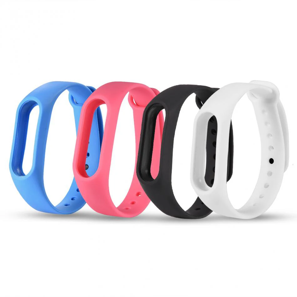 Ремешок силиконовый для XIAOMI MI Band 2 сменный цветной браслет фитнес трекера