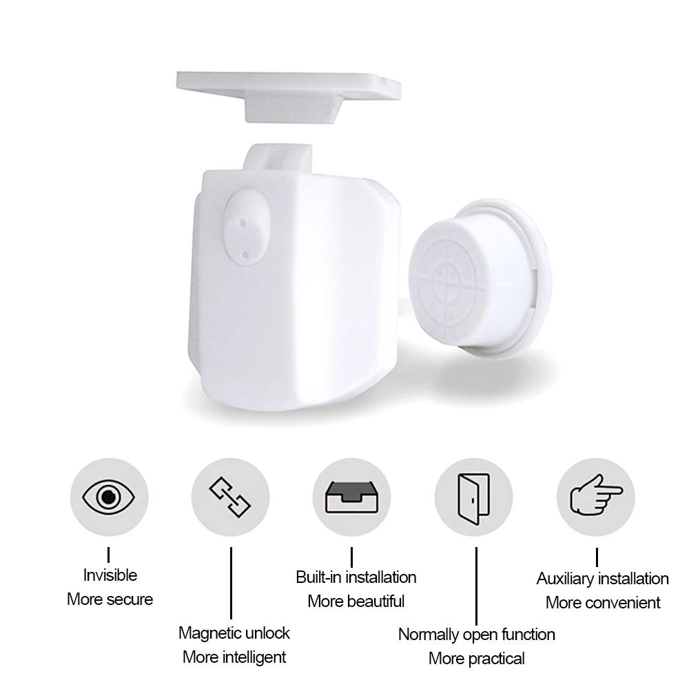 4 шт. детский безопасный магнитный замок детская защита шкаф безопасные замки