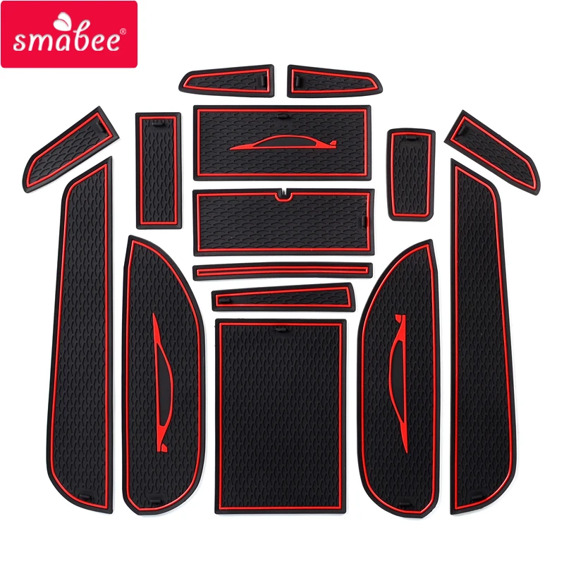 

Коврик Smabee Gate со слотом для чашки для Honda CIVIC 2005 - 2010 CIVIC8 8TH 2006 2007 2008 2009 аксессуары для интерьера Дверной Коврик Нескользящие коврики