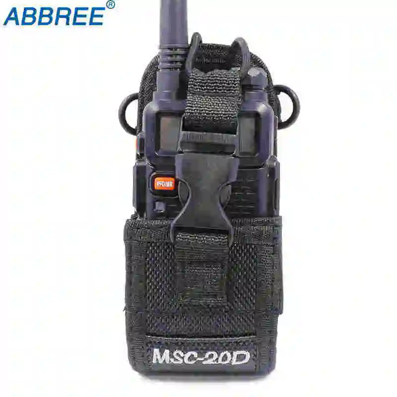 Чехол-держатель для MSC-20D Walkie Talkie сумка BaoFeng UV-5R UV-82 Talkies Yaesu TYT Wouuxn двухсторонний