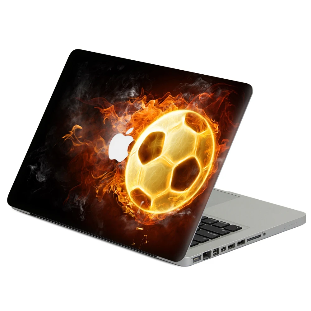 Пламя футбол Ноутбук наклейка кожа для MacBook Air Pro Retina 11 &quot13&quot 15 &quotвинил Mac чехол