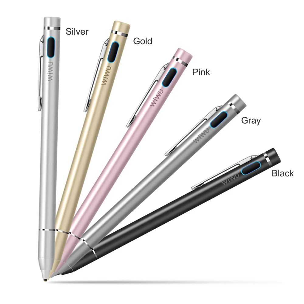 WIWU стилус для сенсорного экрана для iPad Pro 9,7 10,5 12,9 дюймов для Apple iPad mini карандаш, стилус, Ручка емкостный сенсорный экран универсальный стилус для сенсорного экрана