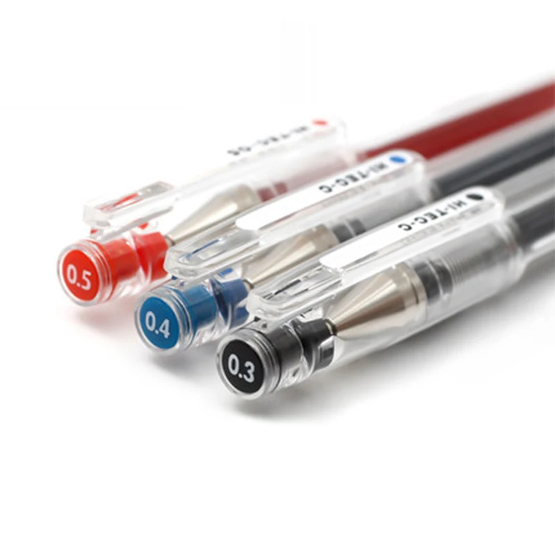 Япония Pilot BLLH-20C5/C4/C3 тонкая ручка с чернилами стандартных цветов HI-TEC-C гель студент капиллярная трубка финансовых простые офисные 0,4/5/3 мм