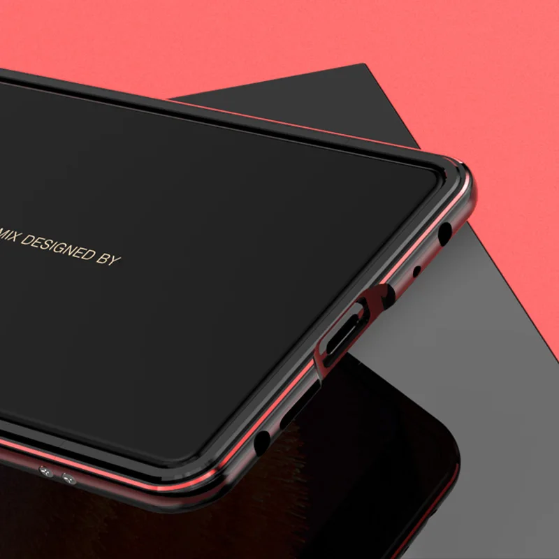 Чехол для Xiaomi mix 2 S металлическая рамка задняя крышка mix2 корпус алюминиевые