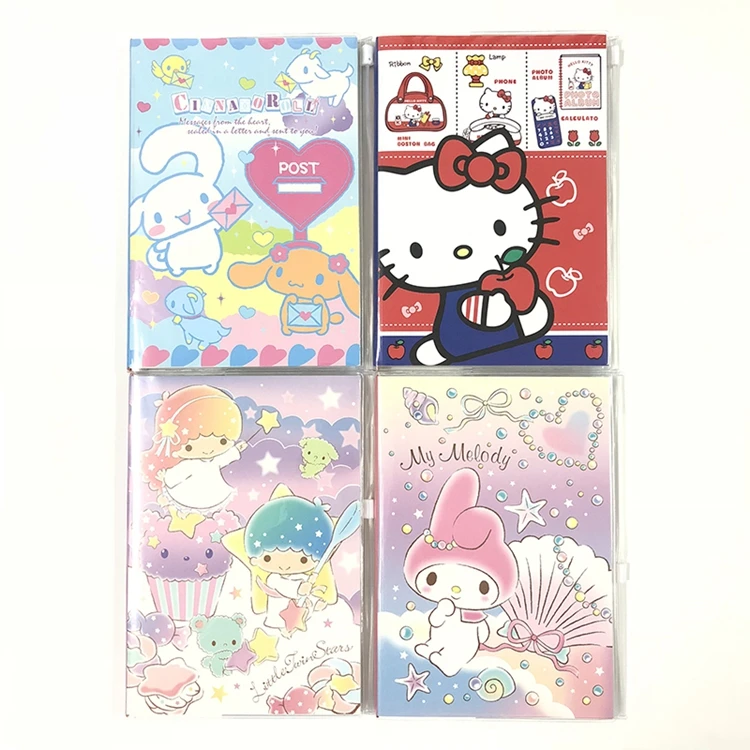 Kawaii, две звезды, мелодия, A5, дневник, записная книжка, ежедневник, органайзер, личный журнал, блокнот, школьные канцелярские товары для детей Подарки