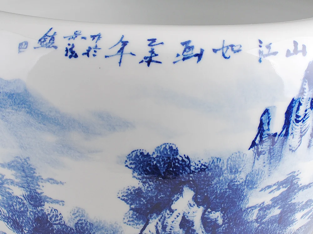 Черепаха цилиндр домашнего интерьера гостиной Цзиндэчжэнь керамика фарфор