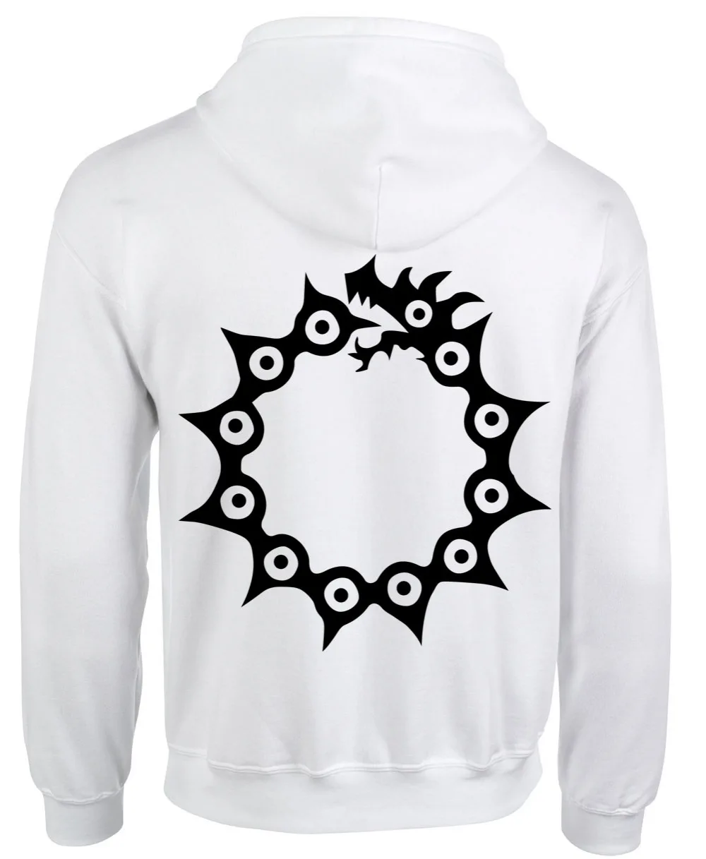 Фелек семь смертных грехов Дракон Толстовка пальто анимационный комикс Косплей