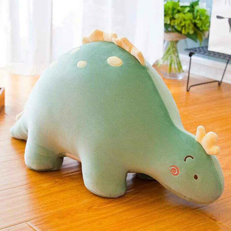 Новые плюшевые игрушки в виде динозавра милая мягкая набивная кукла-животное