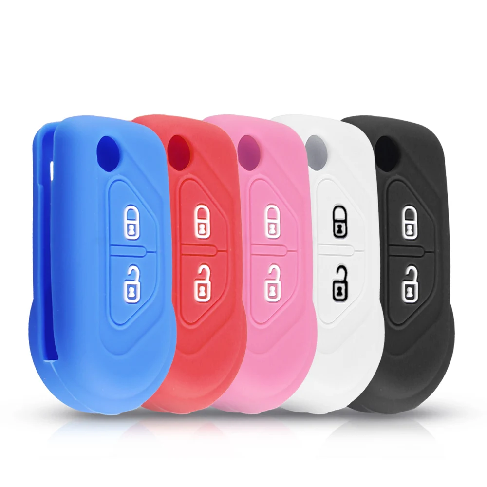 KEYYOU силиконовый для ключа автомобиля крышка чехла защита кожи чехол выкидного
