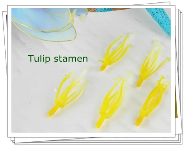 

Free shipping wholesale tulip stamen/tulip center / Nylon stocking flower stamen/DIY flowers stamen 100 pieces/lot