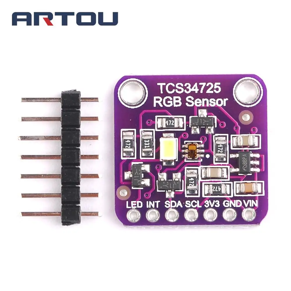 Rgb sensor. Датчик цвета tcs34725. Ргб датчик. Arduino color sensor 34725. Tcs34725.