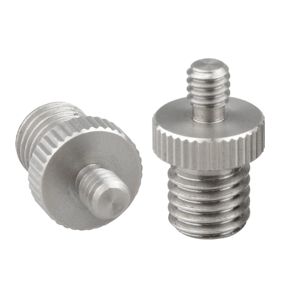 Винтовой адаптер для камеры CAMVATE с наружной резьбой 1/4-20 штекера на наружную резьбу M12 для DSLR-камеры, крепление на плечо, Вспомогательные аксессуары для фотосъемки