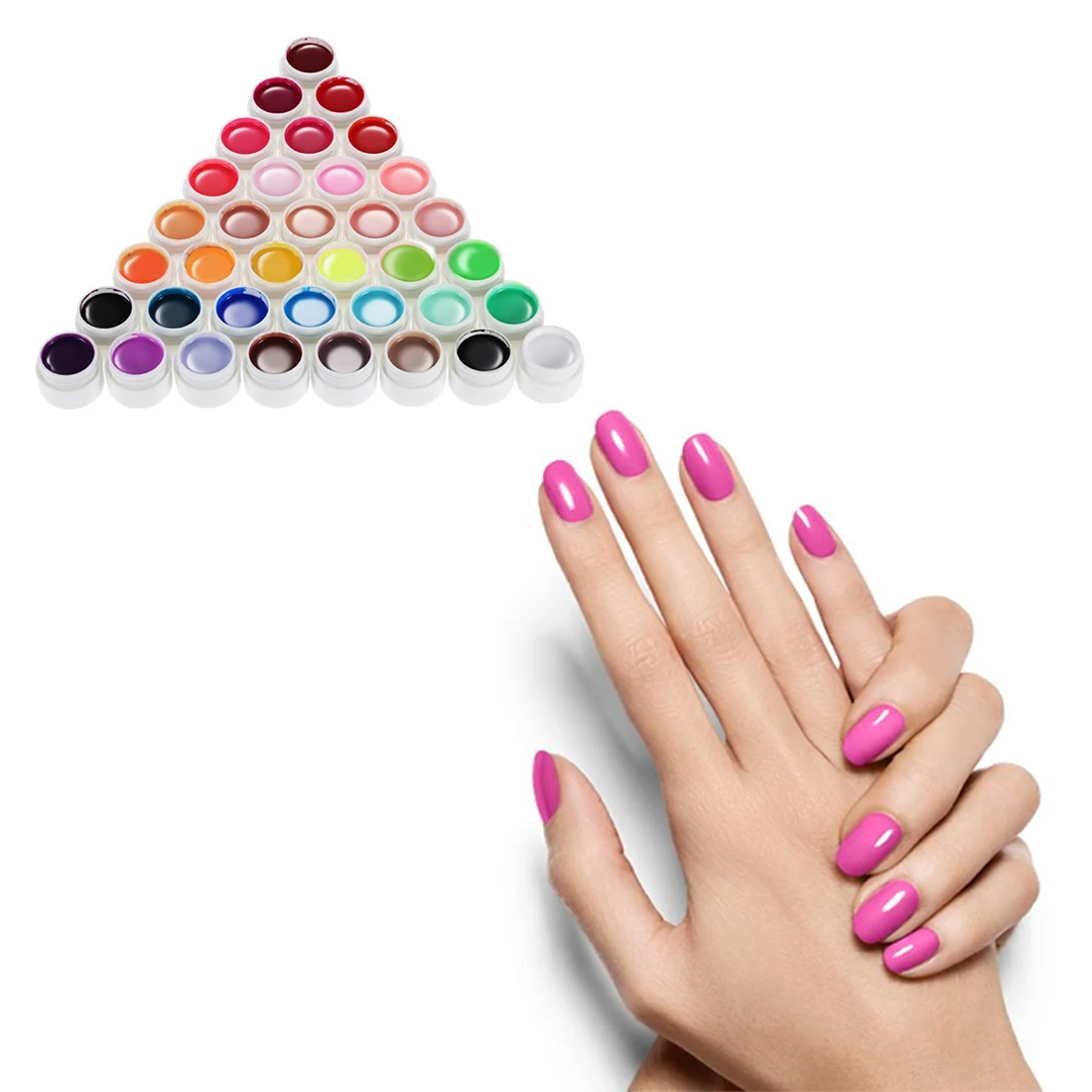 Лидер продаж 36 цветов гель для ногтей 8 мл Лак УФ лампа акриловый строитель клей