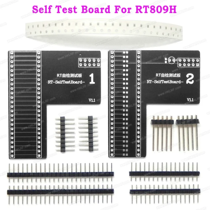 RT809H Универсальный USB emmc-nand флэш-программист биос+ 51 деталь SOP44 TSOP48 адаптер лучше, чем TL866II плюс EEPROM программист - Цвет: Self Test Board