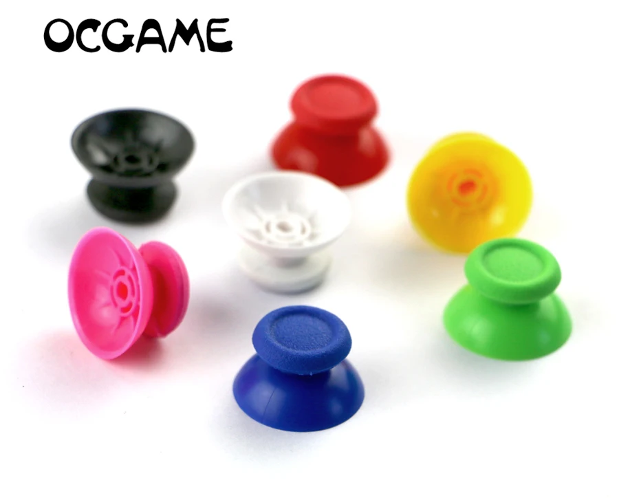 

OCGAME 2 шт./лот, джойстик в форме гриба, Стик для большого пальца, кепка для 3d-джойстика Rocker для контроллера PlayStation 4 PS4