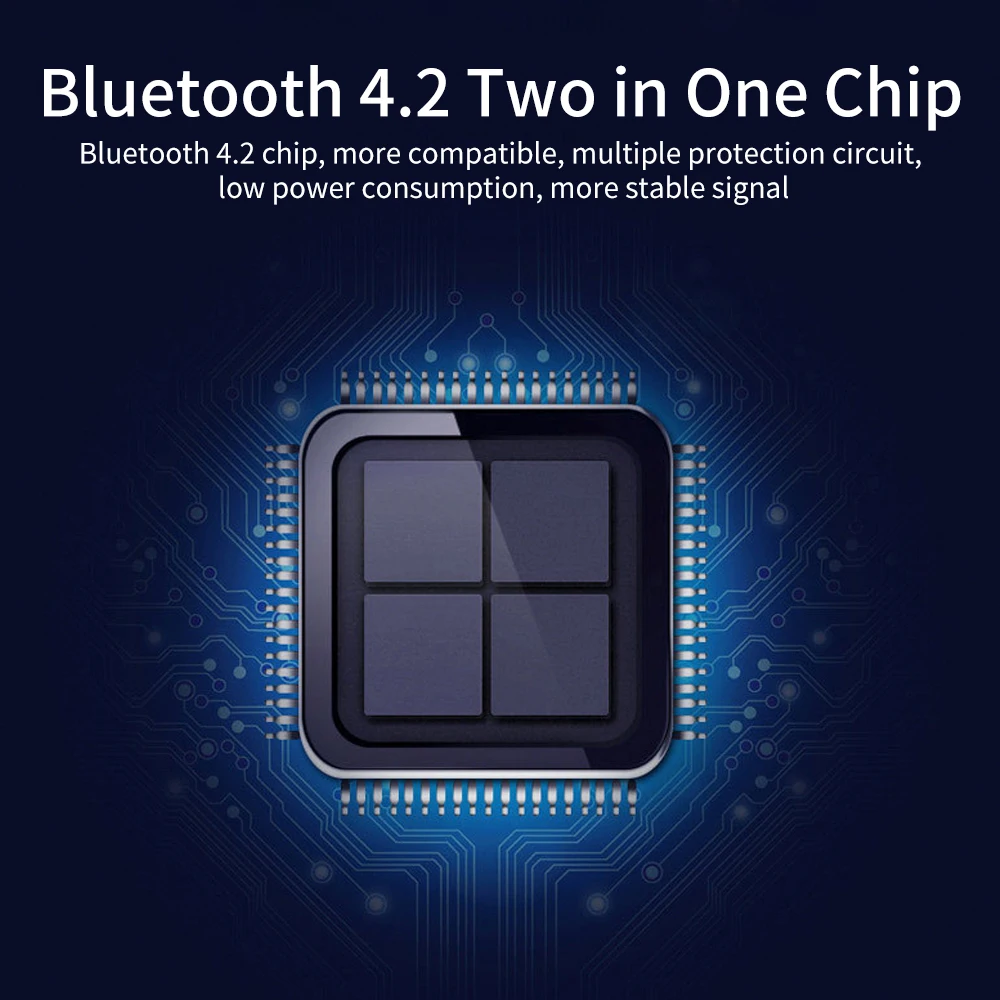2 в 1 Bluetooth 4,2 передатчик приемник Мини 3,5 мм AUX стерео беспроводной Bluetooth адаптер для автомобиля передатчик PC tv Sperkers