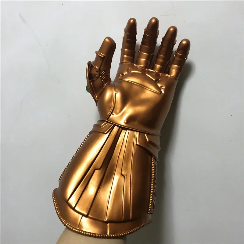 1: 1 перчатки для костюмированной вечеринки, светодиодный светильник Thanos Gauntlet, перчатки для Хэллоуина, подарок для детей
