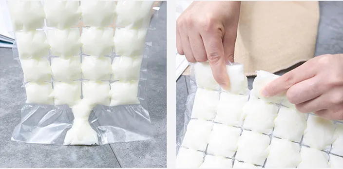 DIY подставка для вина, изготовление сумок, 10 шт./упак., лоток для льда, одноразовая портативная мороженое, самозапечатываемые Кухонные гаджеты