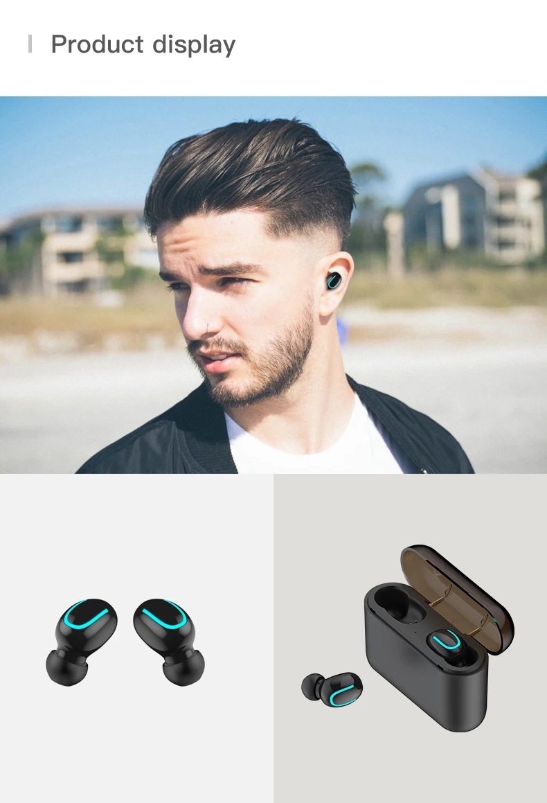 5,0, Bluetooth наушники Q32 tws, наушники с басами, Hi-Fi стерео наушники, водонепроницаемые, IPX5, вкладыши, беспроводные наушники для телефона