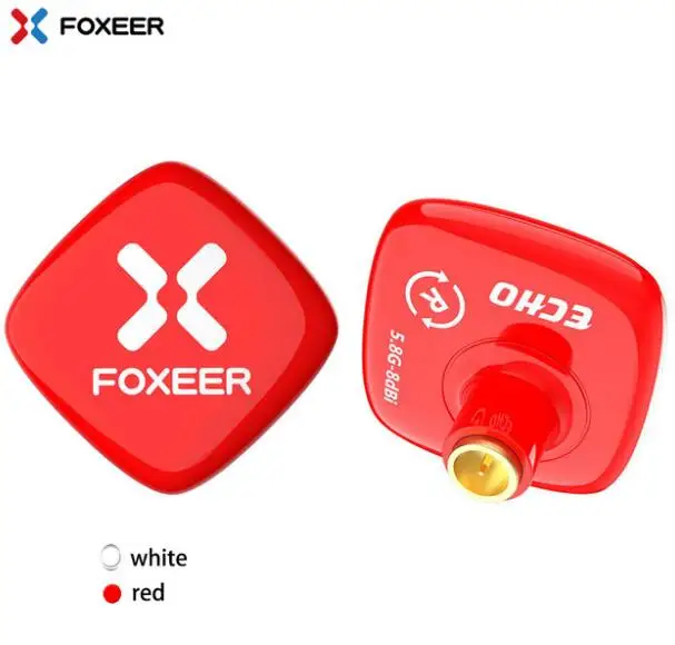21 7 мм Foxeer Echo патч антенна 8DBi 5 8 ГГц RHCP LHCP SMA Mini FPV для гоночного дрона|Детали и