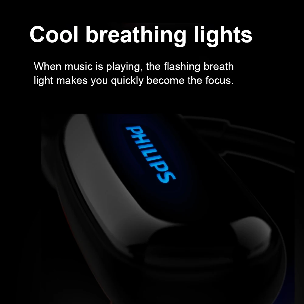 Оригинальный Водонепроницаемый MP3-плеер Philips 8 ГБ Bluetooth наушники Спортивная