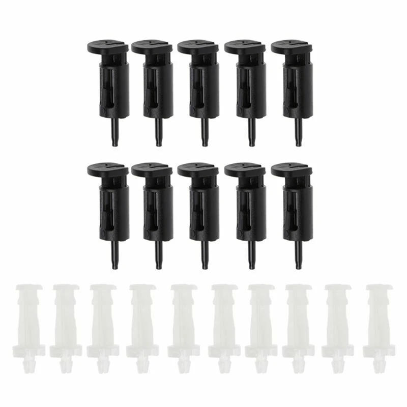 Новинка 10 шт. Пластик монтажный зажим для Intel 4 способа Процессор охладители