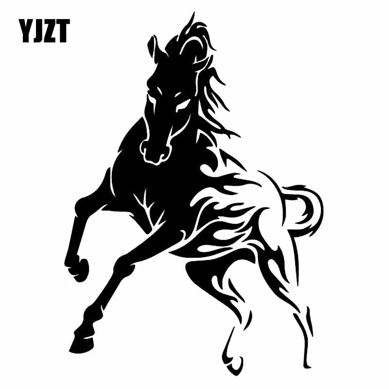 YJZT 12 1x16 8 см Виниловая наклейка для автомобиля с изображением лошади из
