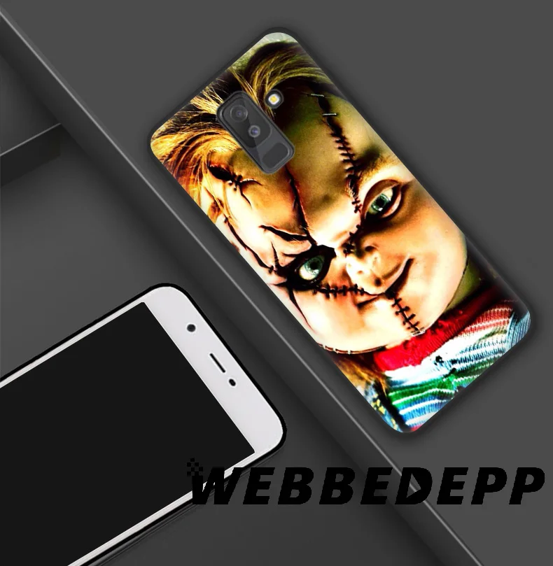 WEBBEDEPP Cool Chucky Child is Play Мягкий силиконовый чехол для Samsung Galaxy A9 A8 A7 A6 Plus 2018 A5 A3 2017 2016 Note 9