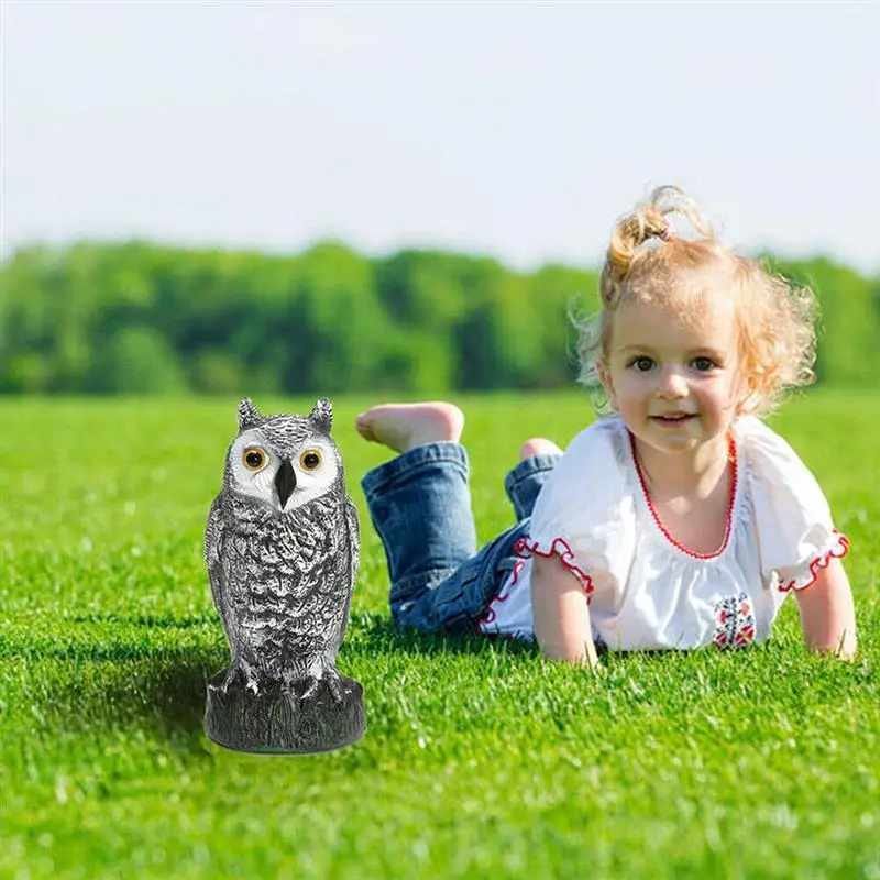 Отпугиватель вредителей 1 шт. искусственная сова приманка охотничий