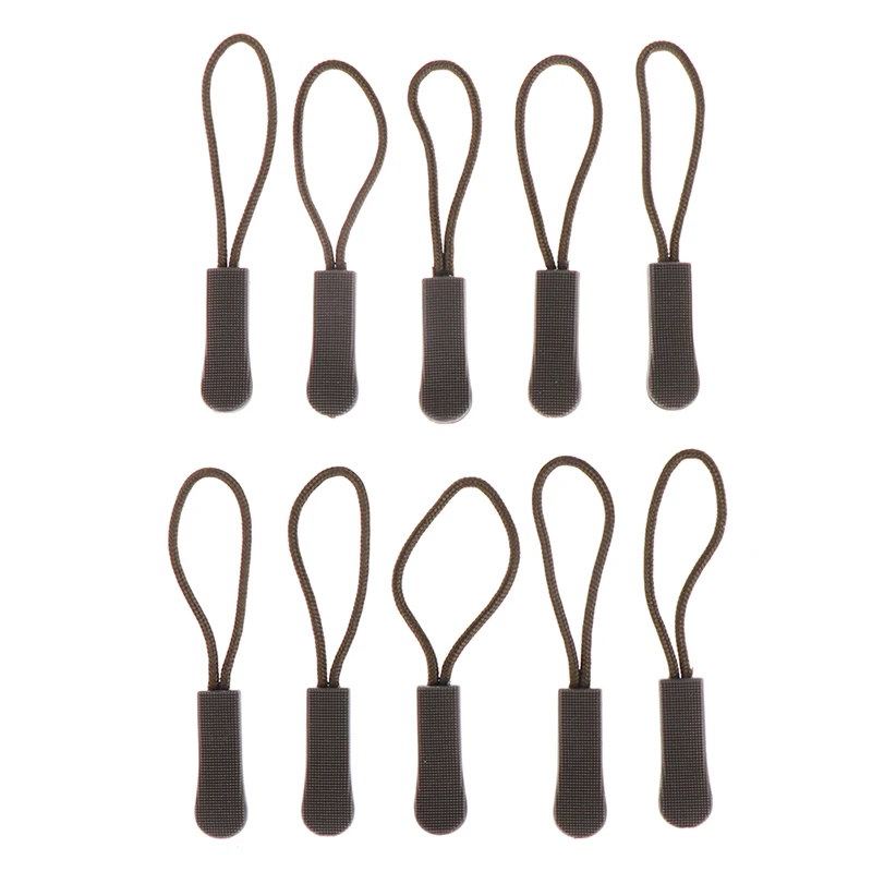 Застежка молния съемник Конец подходит веревка шнур Tab сменный зажим сломанная