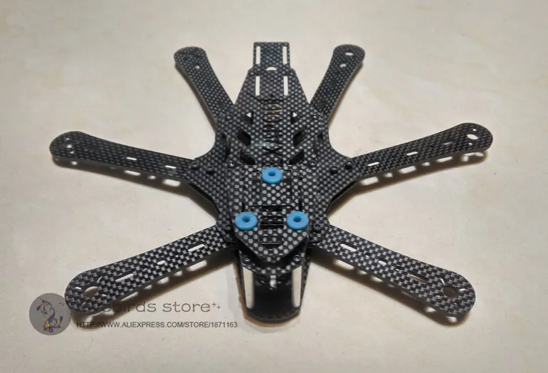 DIY FPV мини QAV230 кросс гоночный Дрон гексакоптер RD230 рама из чистого углеродного