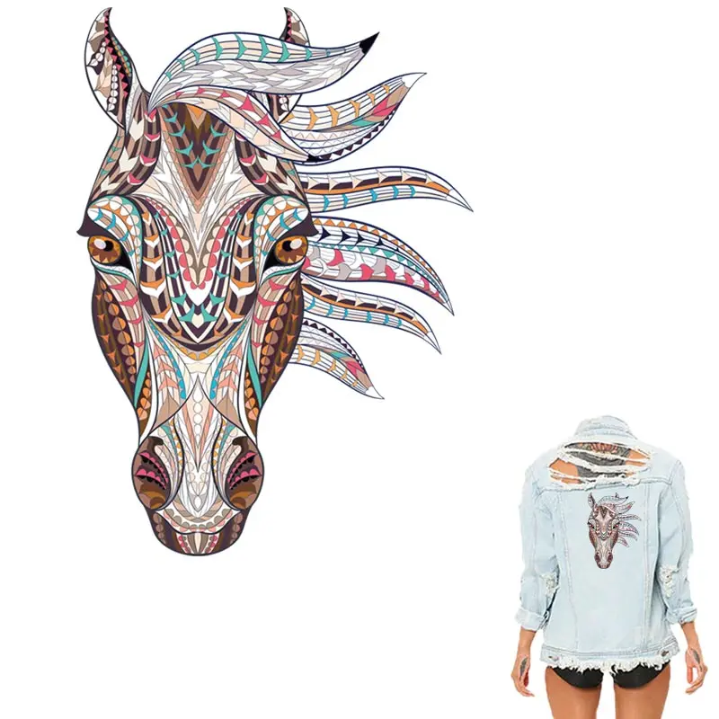 COSBILL утюжок на переноске 3D лошадь сделай сам уровень моющиеся патчи для одежды