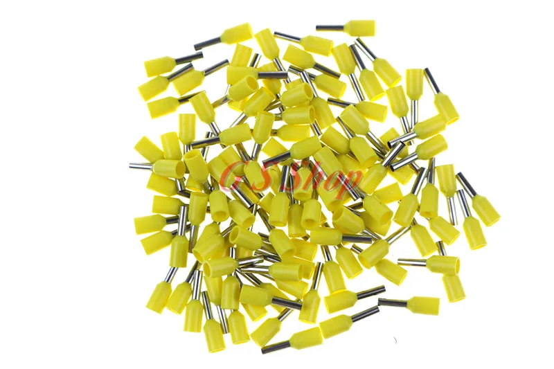 100 шт. E4009 E4012 E4018 изолированные клеммные колодки концевой провод соединитель 4 0 мм2