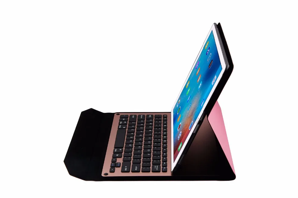 Ультратонкая Съемная Беспроводная клавиатура Bluetooth для iPad Pro 12. 9 планшет Folio PU кожаный чехол с подставкой