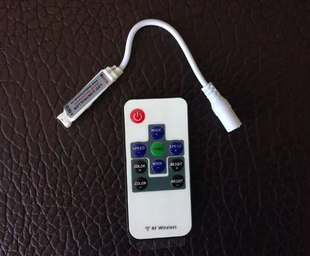 Беспроводной светодиодный пульт дистанционного управления UN2F Mini RF диммер для