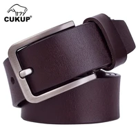 cukup new arrival mens quality leather belts brand designer colors fashion belts simple design pin buckle free shipping nck110