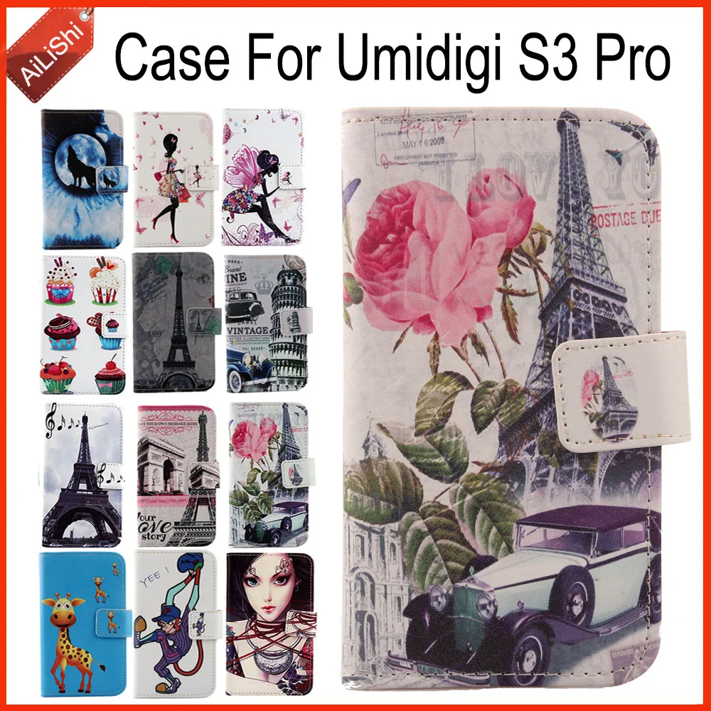 AiLiShi чехол для Umidigi S3 Pro роскошный флип пу окрашенный кожаный эксклюзивный 100%