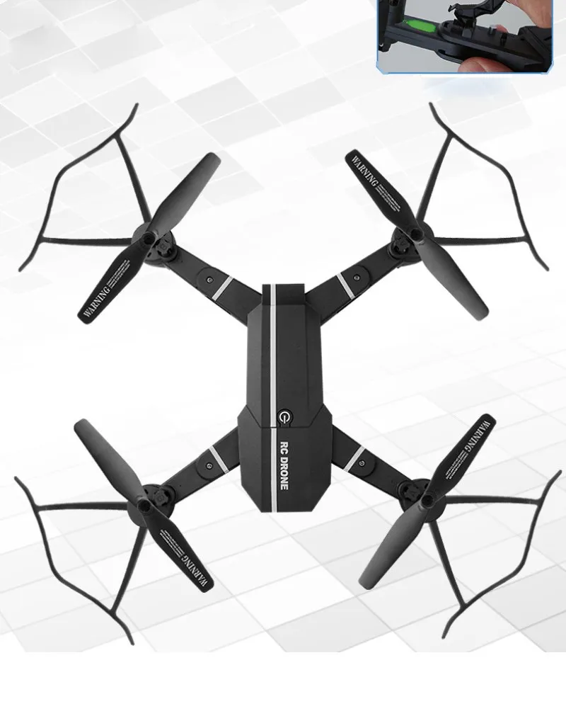 8807 Вт складной HD Камера Wi-Fi FPV Drone 6 оси гироскопа высота Удержание Headless режим g-сенсор RC quadcopter