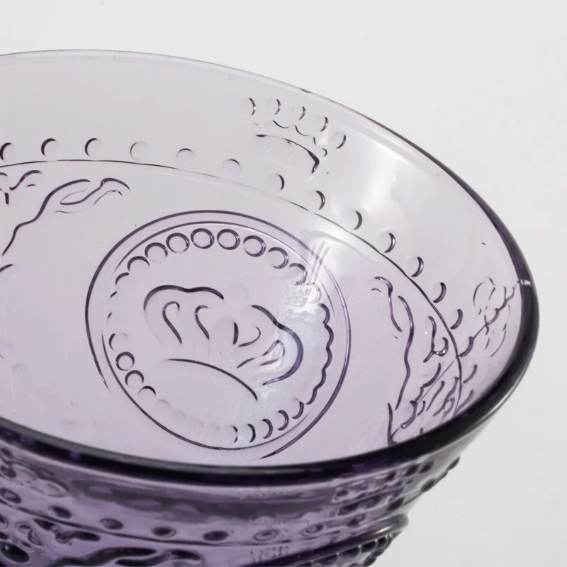 Стеклянная чашка в европейском ретро стиле для мороженого десерта пудинга сока с