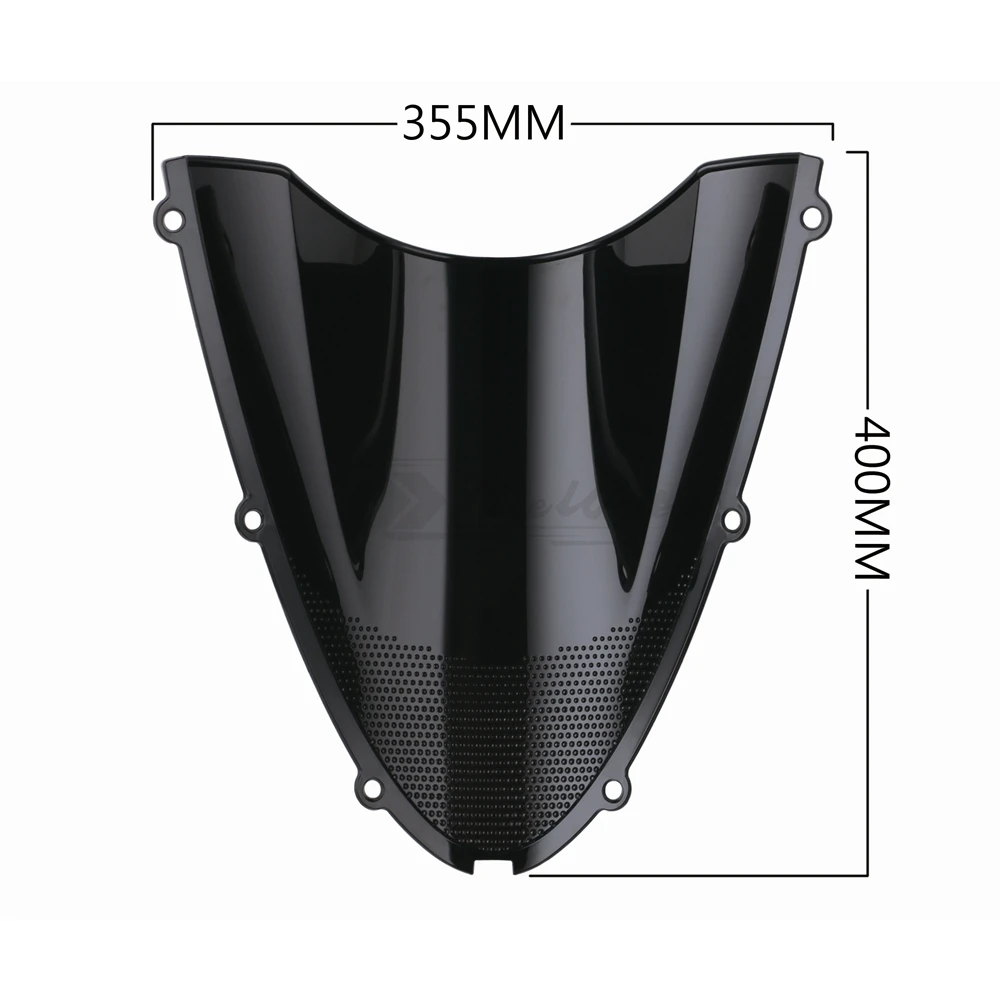 Новый мотоцикл высокого качества лобового стекла ветрового Double bubble для Kawasaki ZX6R