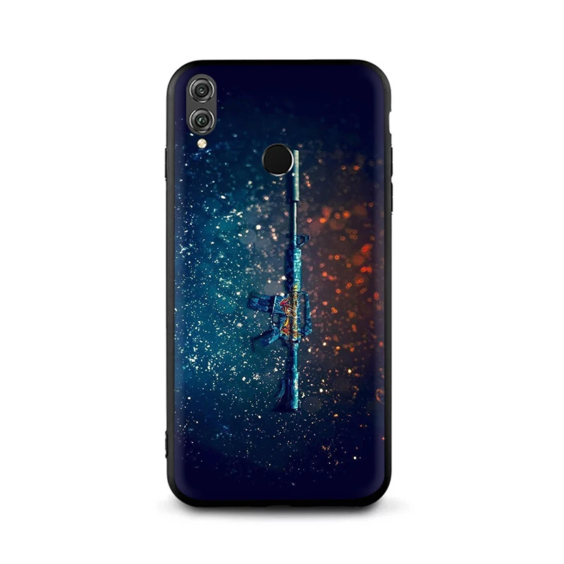 B12 CS GO пистолет игры мягкий силиконовый чехол для телефона huawei Honor 6A 7A Pro 7C X 8C 8X8 9 10 Lite view 20 9X Pro - Цвет: B12