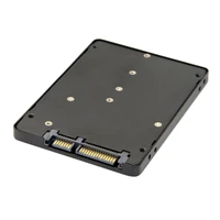cydz bm key socket 2 m 2 ngff sata ssd to 2 5 sata adapter card adapter with black metal case